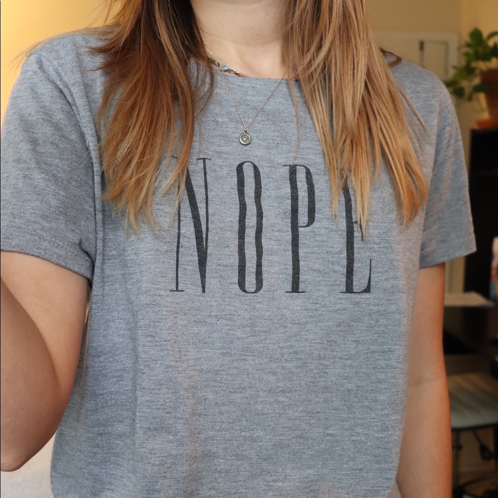 Gray Graphic Tee